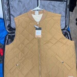 The North Face Camel Quilted Vest
